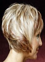  fryzury krótkie włosy blond,  obszerna galeria  ze zdjęciami fryzur dla kobiet w serwisie z numerem  132